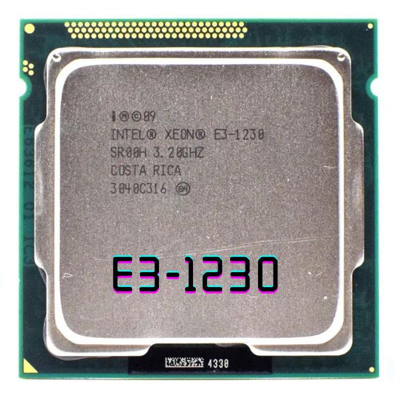 Xeon 1230 характеристики