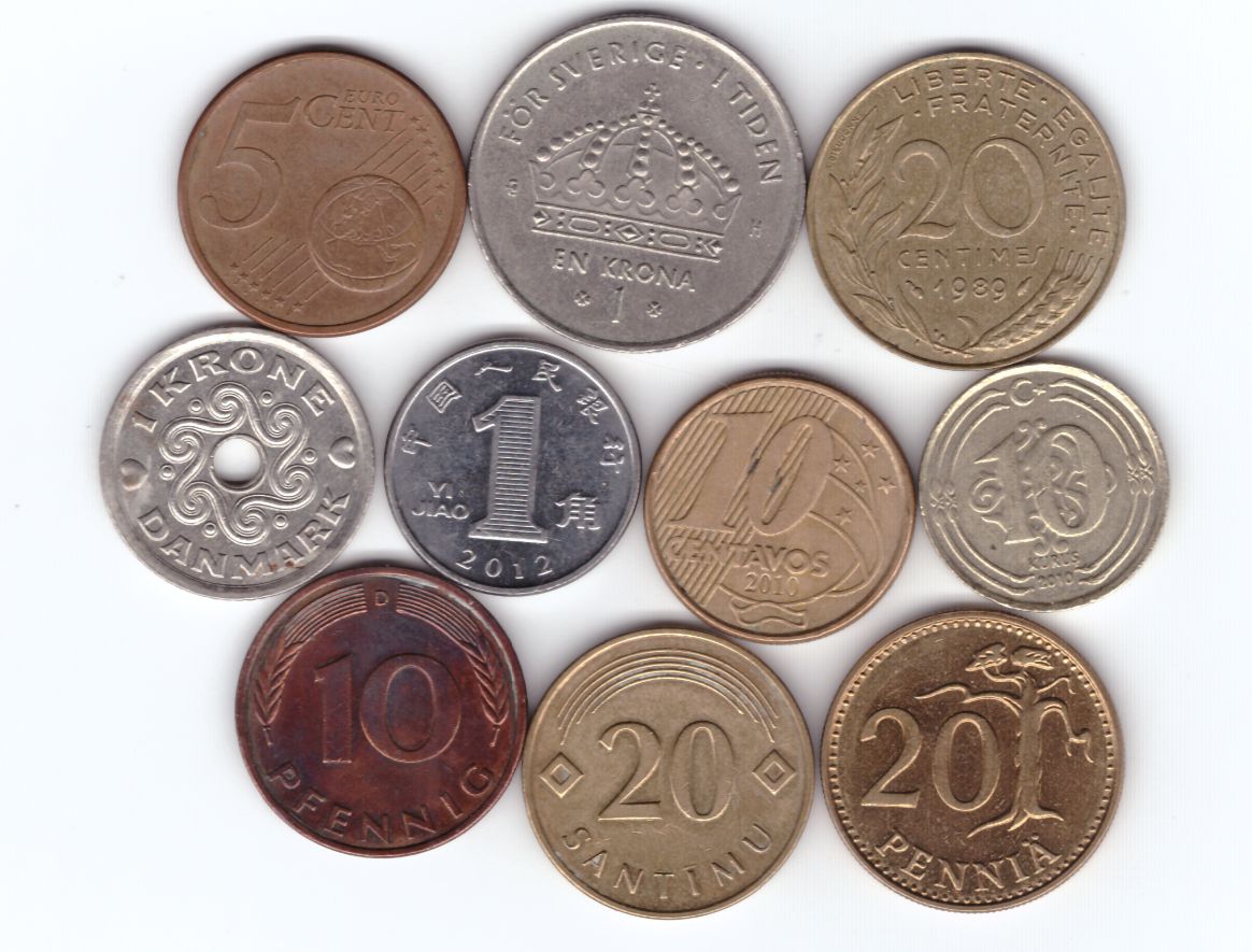 Купить иностранные монеты