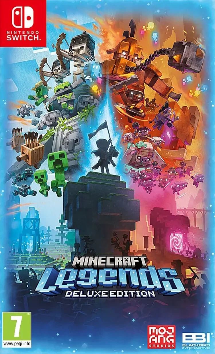 Игра Minecraft Legends - Deluxe Edition (Nintendo Switch, Русская версия)