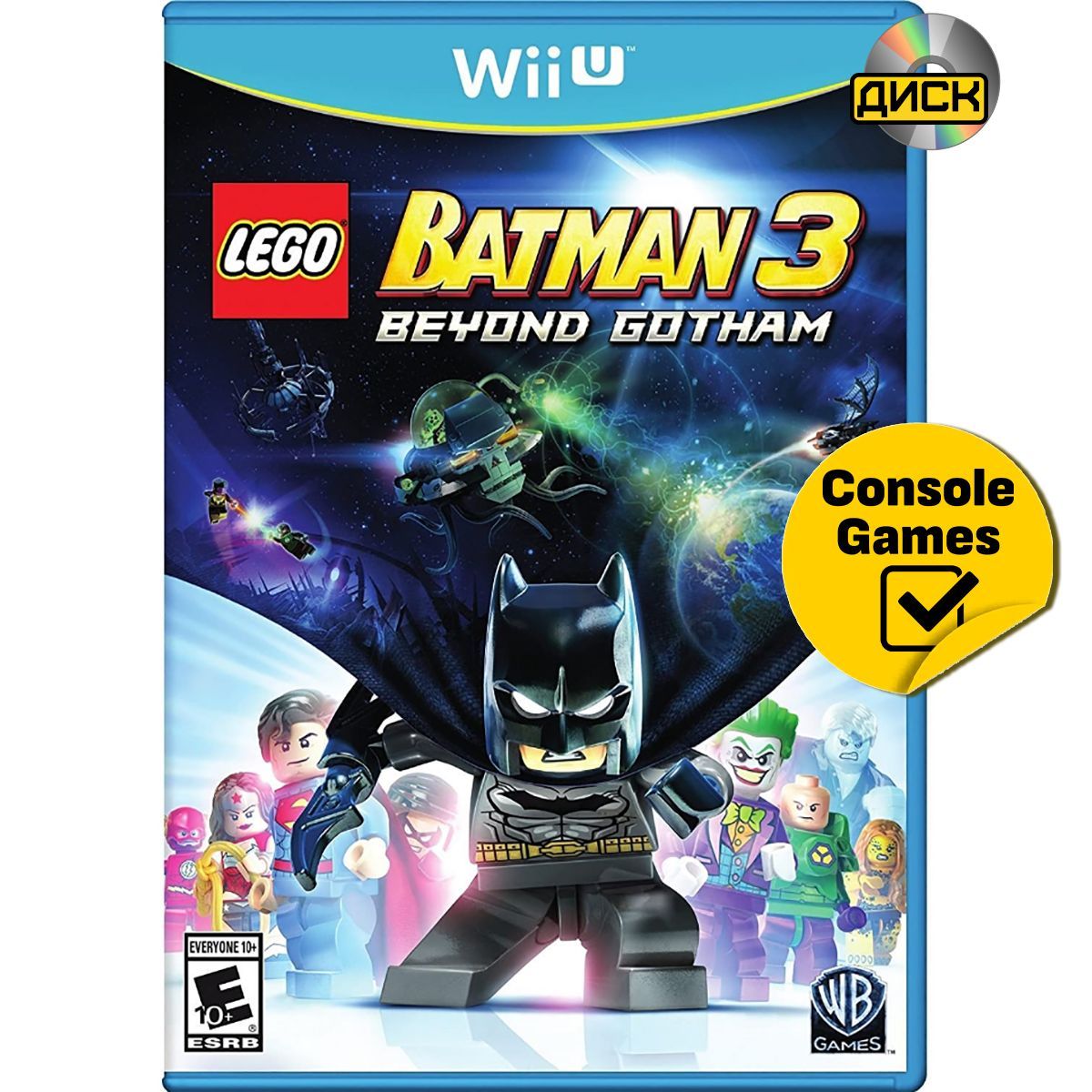 Игра Lego Batman 3: Beyond Gotham (Nintendo Wii U, Английская версия)  купить по низкой цене с доставкой в интернет-магазине OZON (981894883)