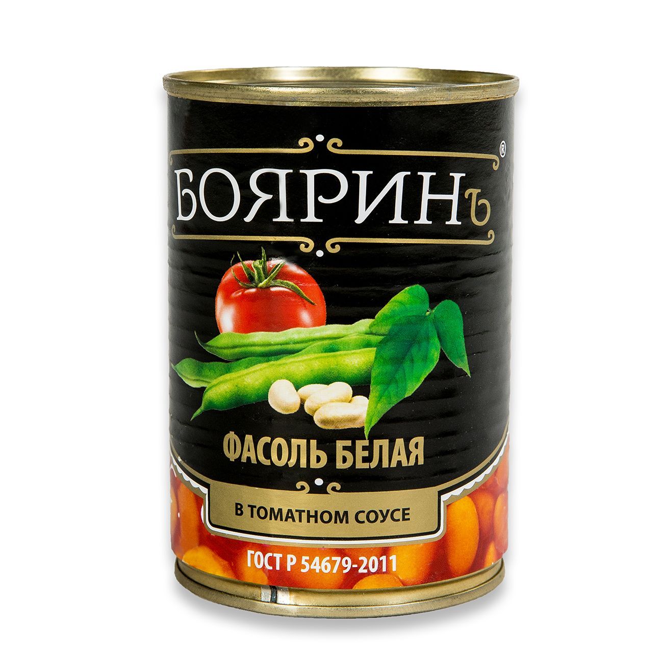 Фасоль белая в томатном соусе, Бояринъ, 425 мл. - купить с доставкой по  выгодным ценам в интернет-магазине OZON (981942555)