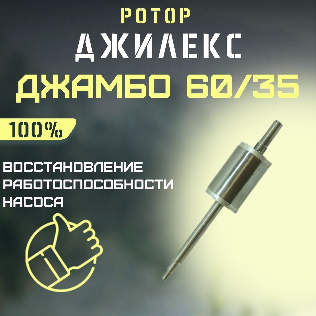 РотордлянасосаинасоснойстанцииДжилексДжамбо60/35(rotor6035)