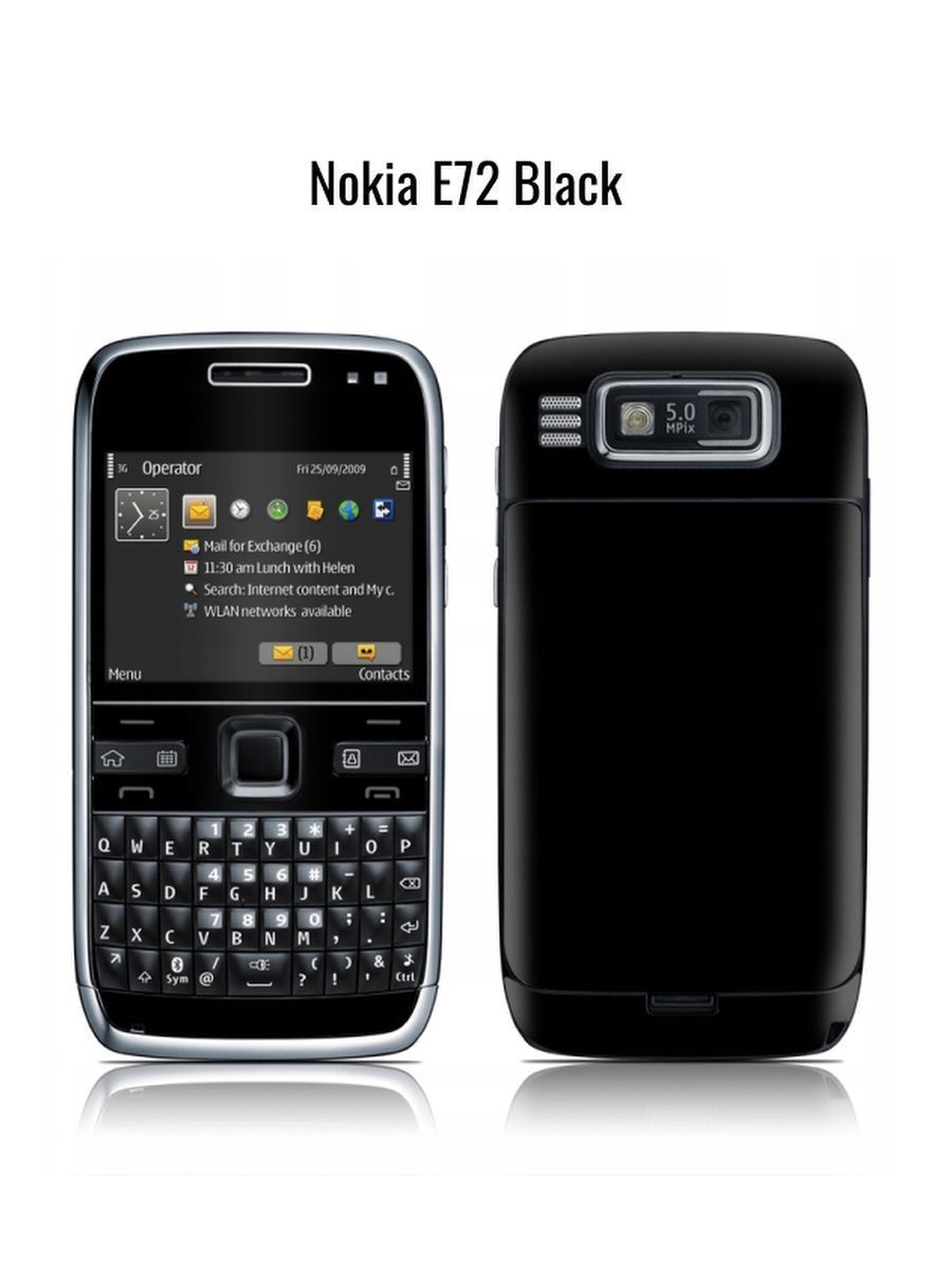 Мобильный телефон Nokia E72 Black