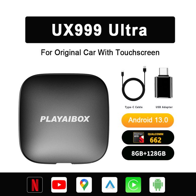 Адаптер ai box. Ux999 Ultra. Ux999. Карплей. CARPLAY Android.