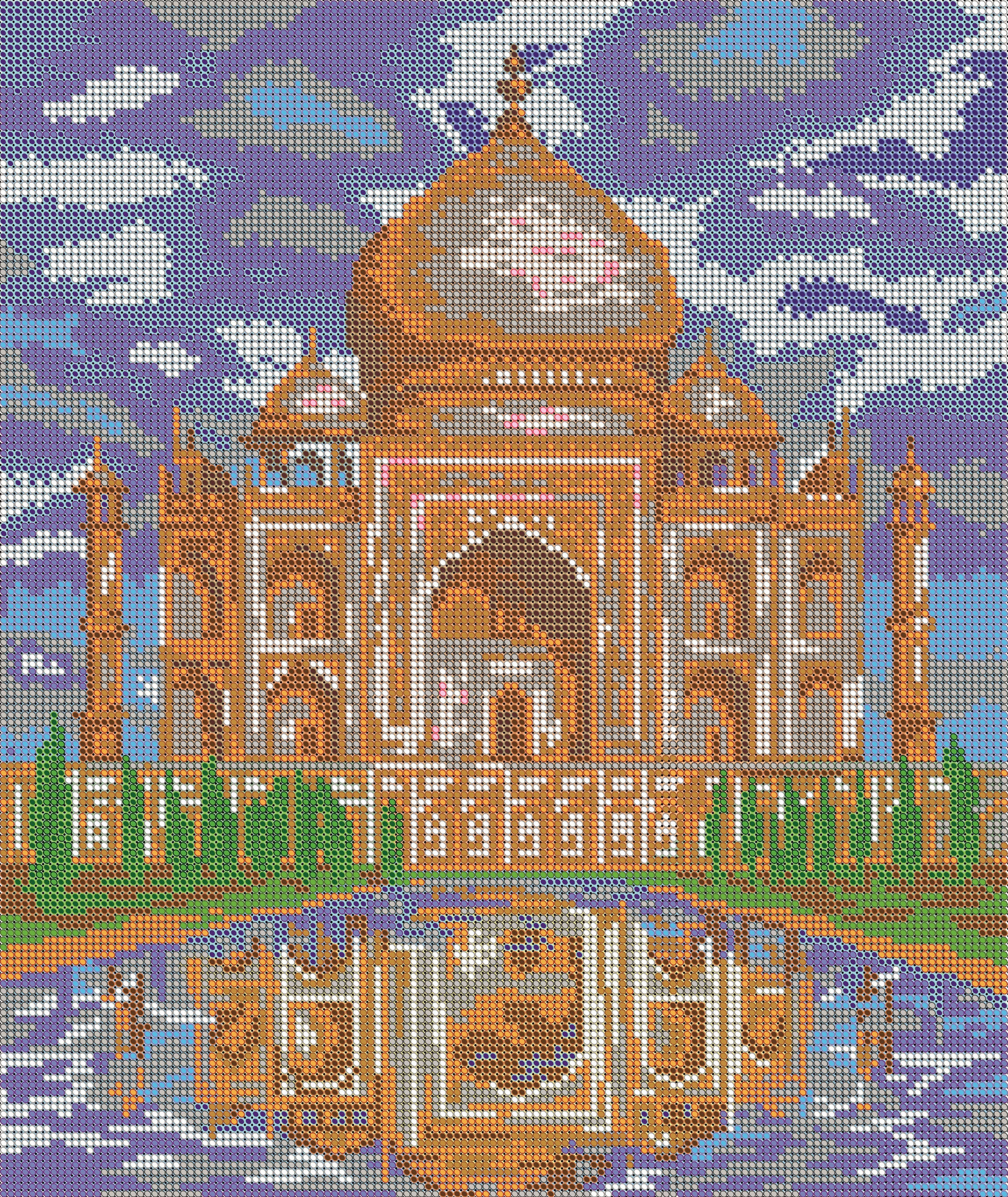 Схемы светлица. Риолис Тадж Махал. Панна Тадж Махал. Тадж Махал вышивка крестом. Вышивка бисером Тадж Махал 9729.