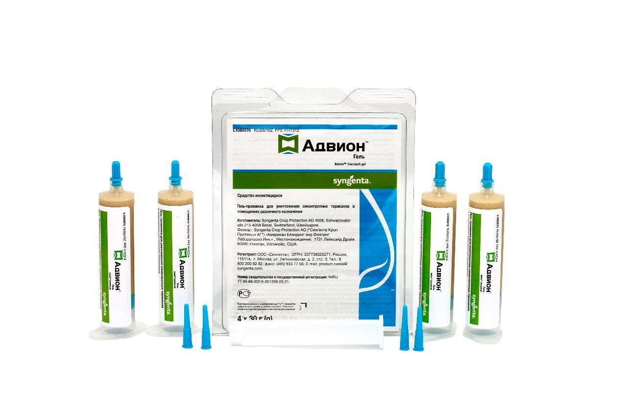 адвион гель от тараканов отзывы