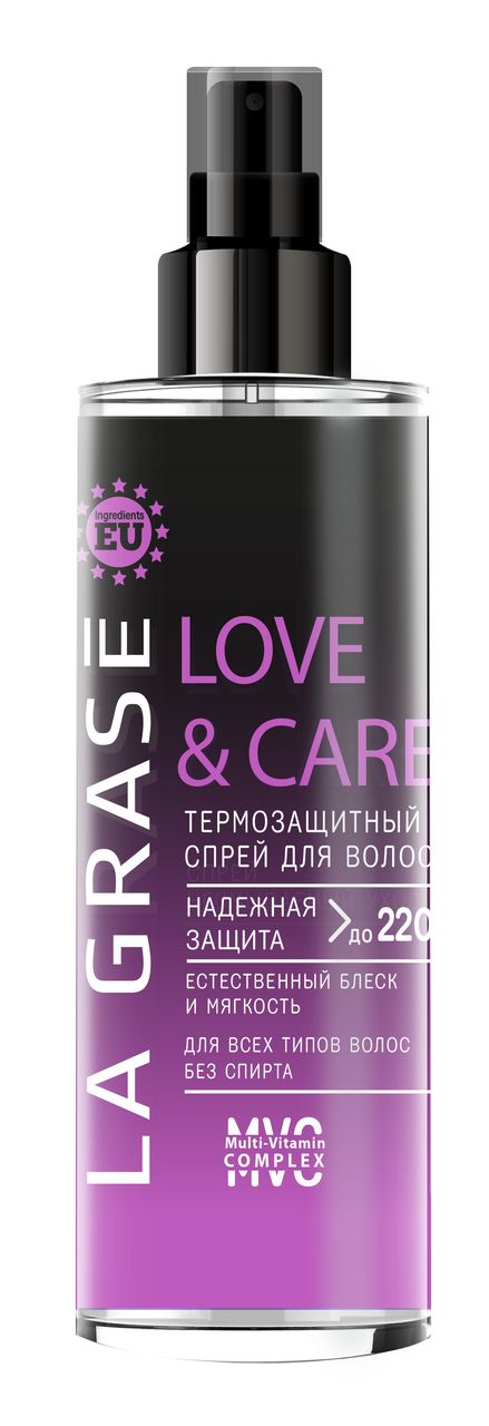 Спрей для волос LA GRASE Love&Сare термозащита, 150мл