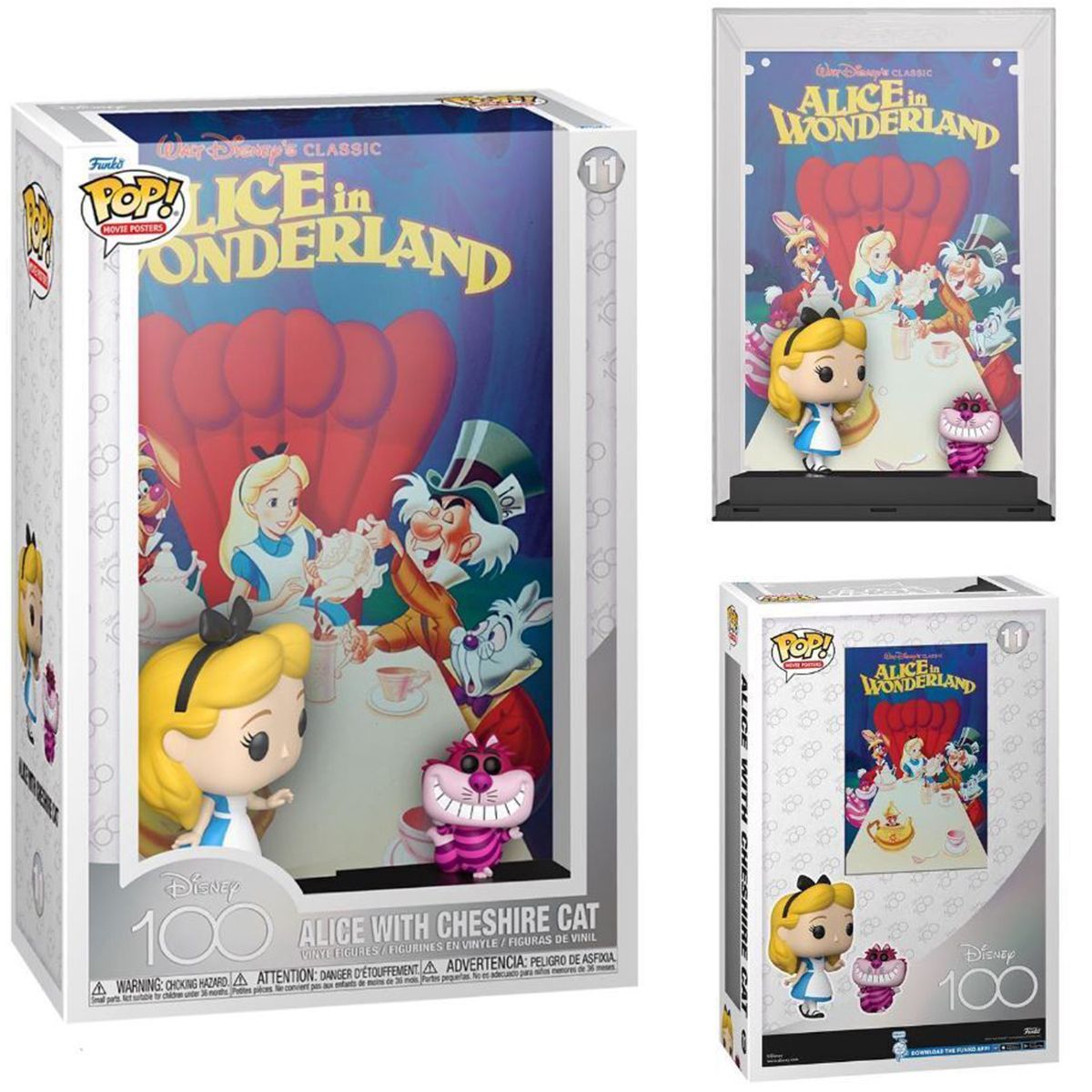 Фигурка Funko POP!: Disney 100. Movie Poster: Alice in Wonderland - купить  с доставкой по выгодным ценам в интернет-магазине OZON (1042636947)