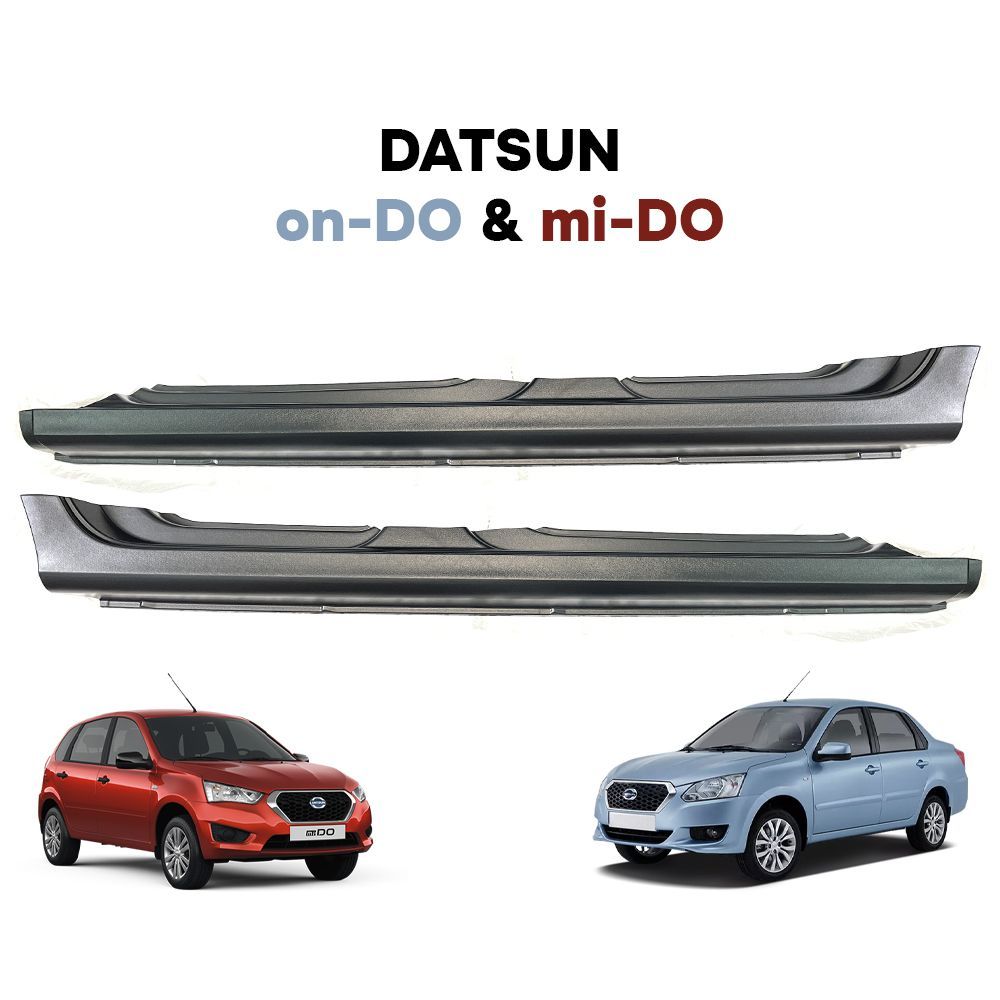 Накладки на пороги Датсун он-до ми-до (комплект 2шт.) Пороги для Datsun  on-DO mi-DO купить по низкой цене в интернет-магазине OZON (1054213735)