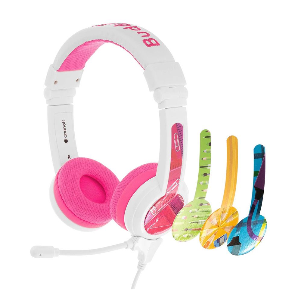 Наушники buddyphones. Наушники Onanoff BUDDYPHONES Standard. Bulutcha detski Pink.