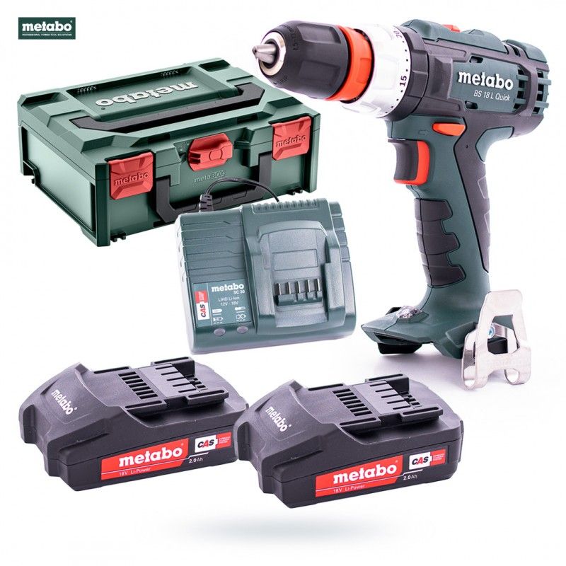 Metabo BS 18 L. Отвертка Метабо. Быстрое зарядное устройство Metabo. Metabo BS 18 L quick 602320500.