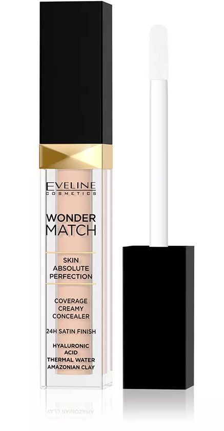 Eveline Cosmetics Консилер для лица WONDER MATCH тон 015/NATURAL, 7 мл