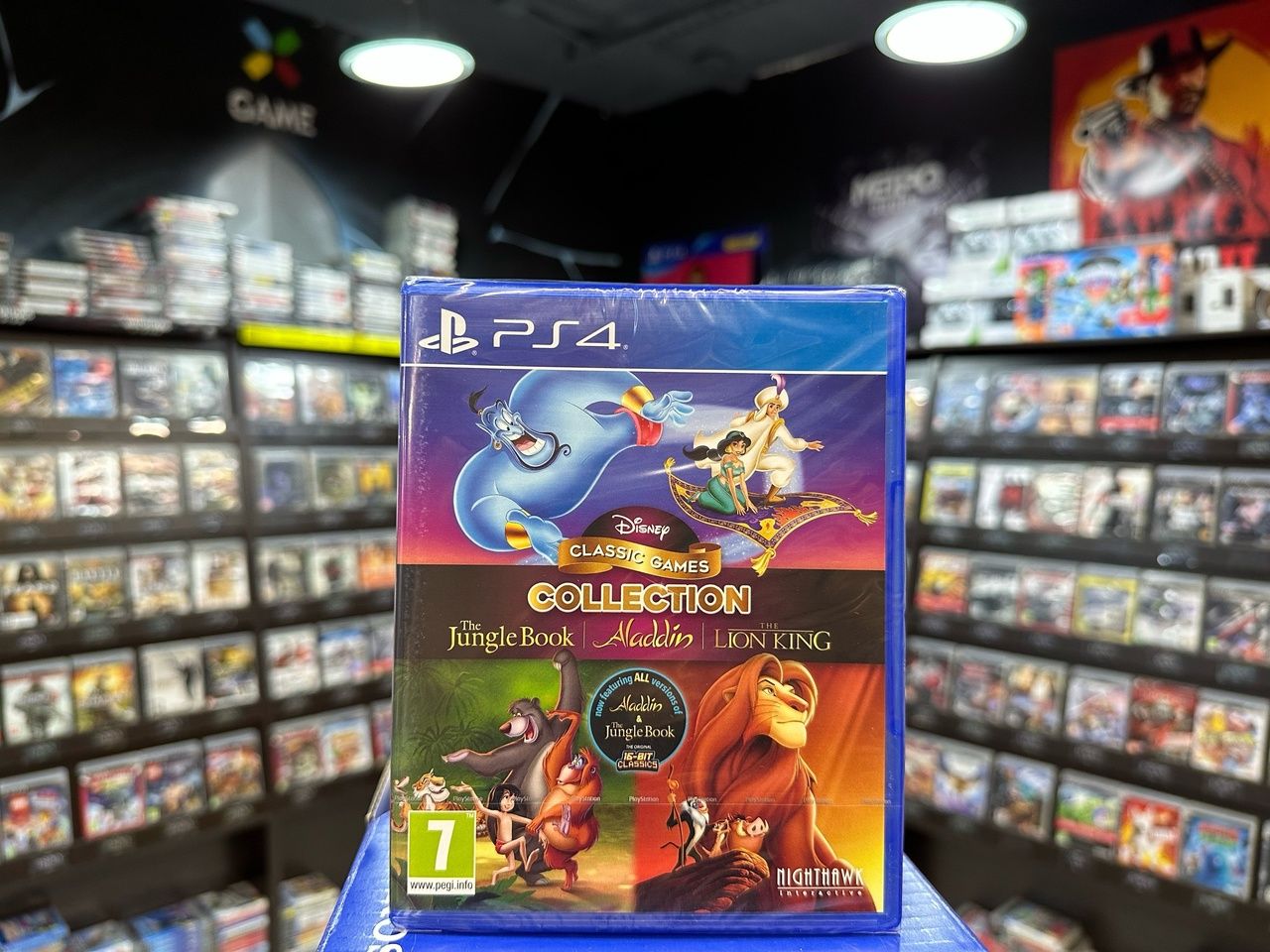 Игра Disney Classic Games Collection: Aladdin, The Lion King and The Jungle  Book PS4