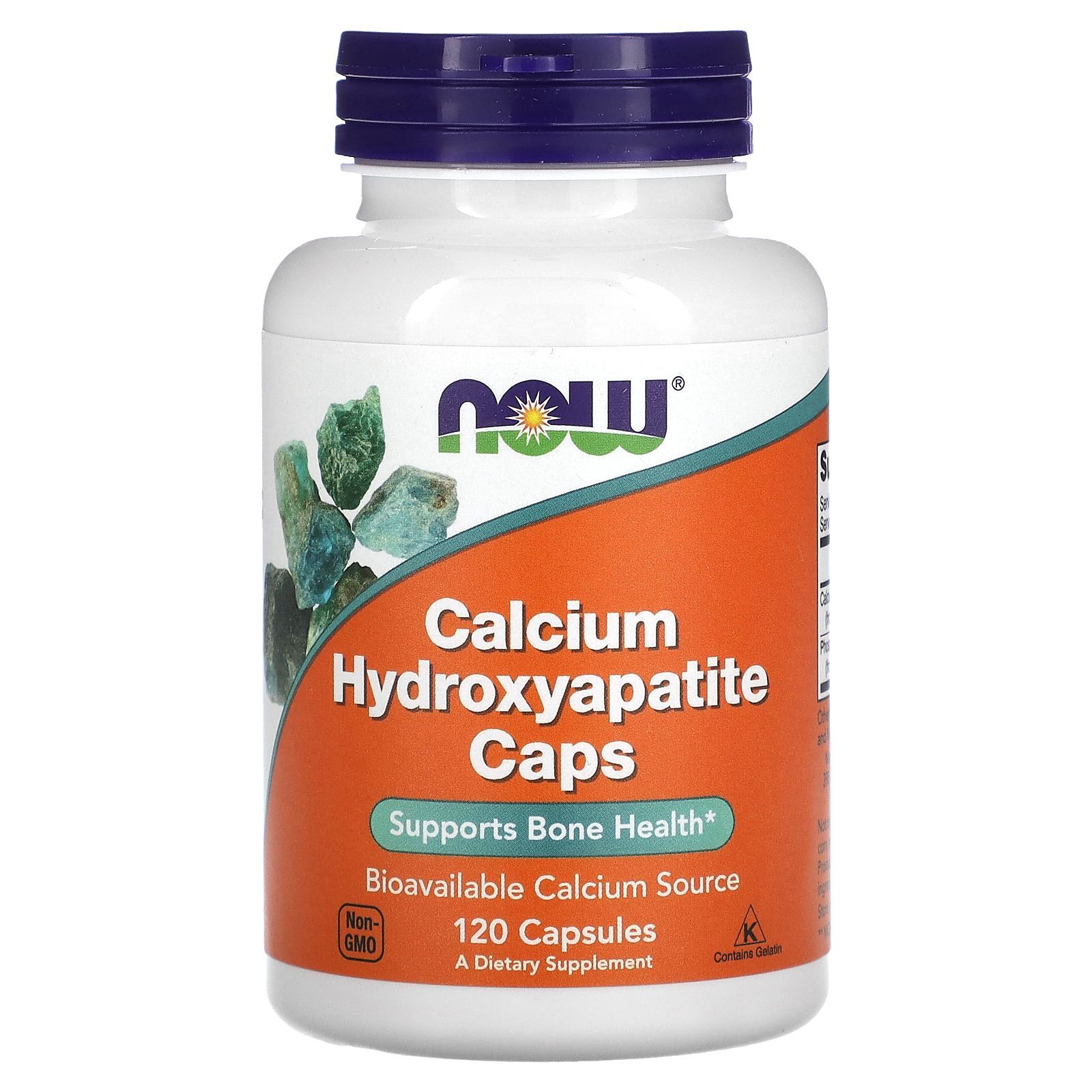 ГидроксиапатиткальцияNOWFoodsCalciumHydroxyapatiteCaps120капсул
