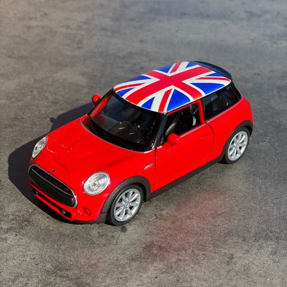 Металлическая машинка Мини Купер Хэтч Welly MINI COOPER HATCH инерционная,  цвет Красный - купить с доставкой по выгодным ценам в интернет-магазине  OZON (1123164780)