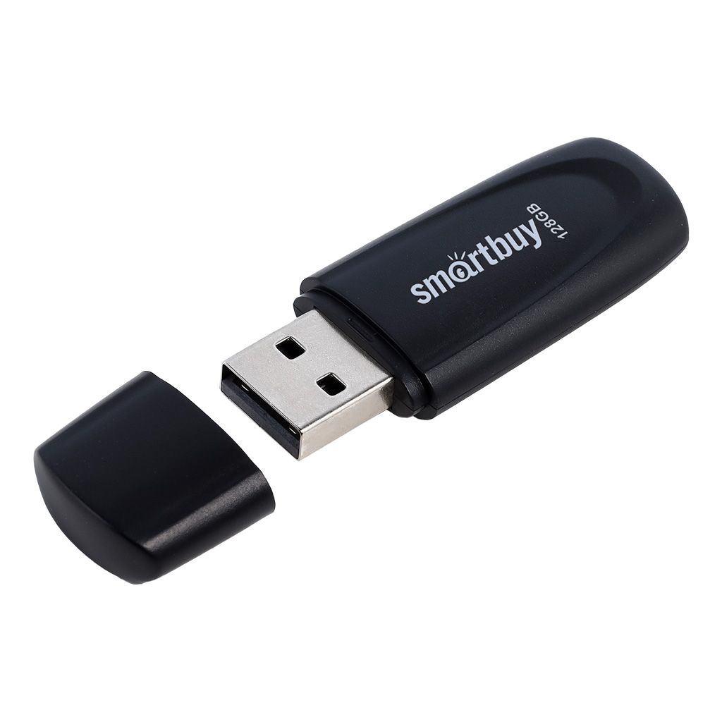 Флешка usb 128 ГБ Smartbuy Scout, черный