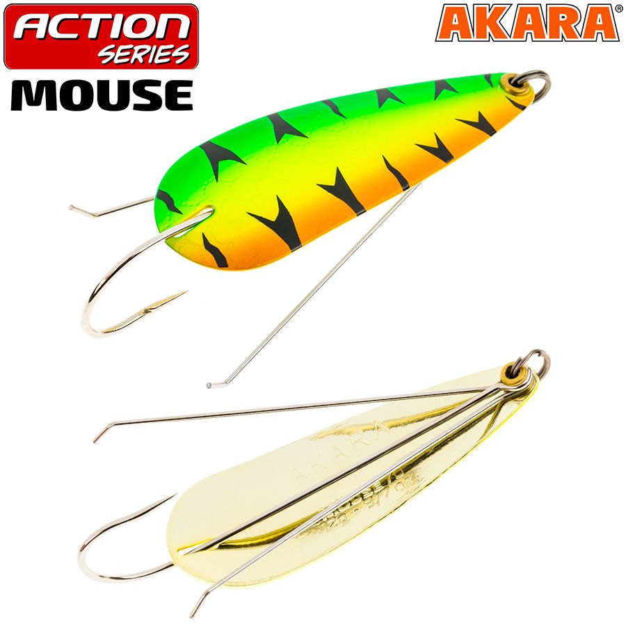 Блесна колеб. незац. Akara Action Series Weedless Mouse 50 16гр. 4/7oz. AB24