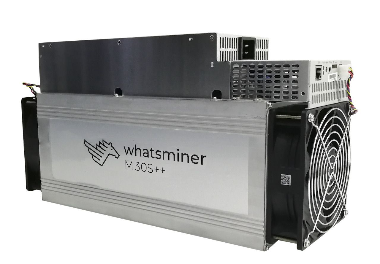 АсикМайнерAsicminerWhatsminerM30s++110Th/sЧИТАЙТЕОПИСАНИЕ