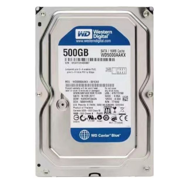 WesternDigital500ГБВнутреннийжесткийдискWD500G(2AD144)