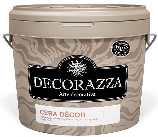 Decorazza Воск интерьерный 1 л., Полупрозрачный