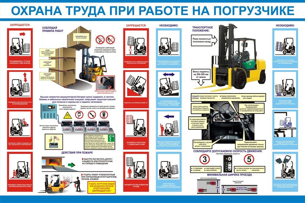 Стеллажи правила по охране труда