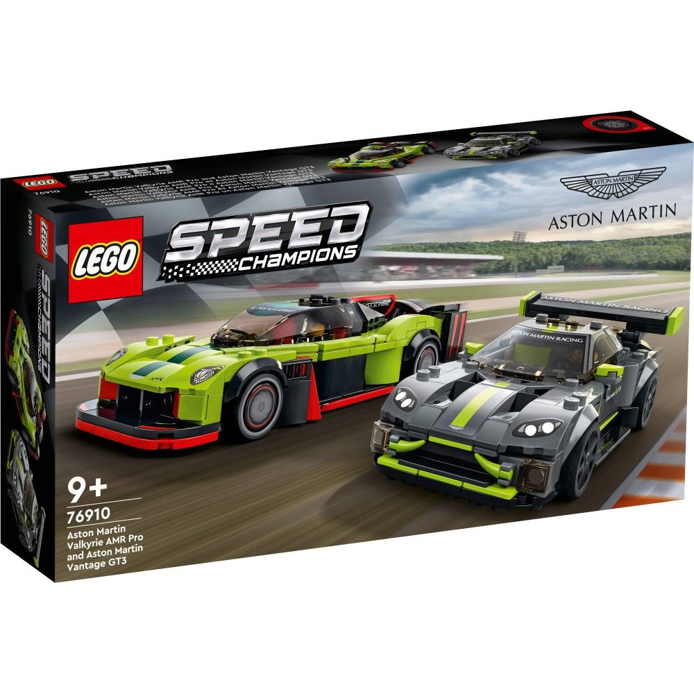 LEGO Speed Champions Астон Мартин Valkyrie AMR PRO и Aston Martin Vantage  GT3 76910 - купить с доставкой по выгодным ценам в интернет-магазине OZON  (1562768638)