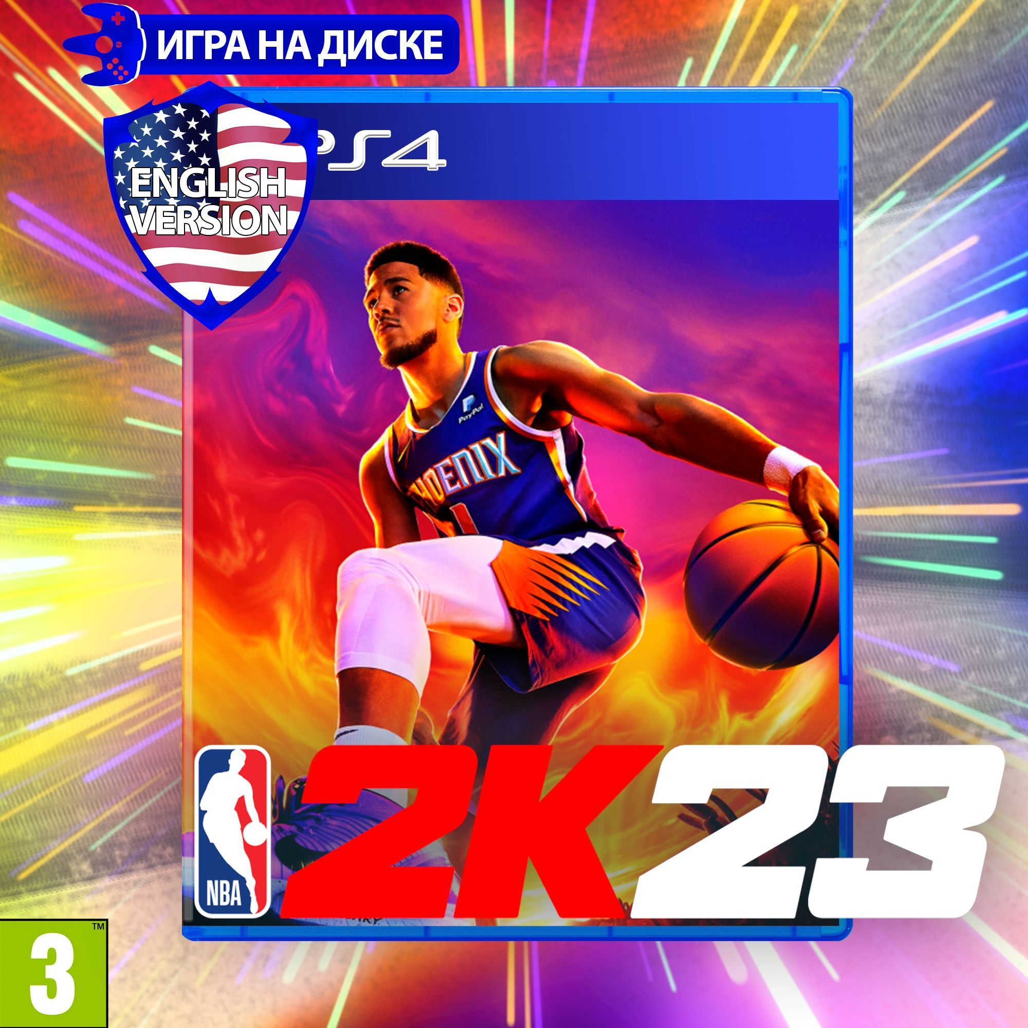 Игра PS5 NBA 2K23 (PlayStation 4, Английская версия) купить по низкой цене  с доставкой в интернет-магазине OZON (991112431)