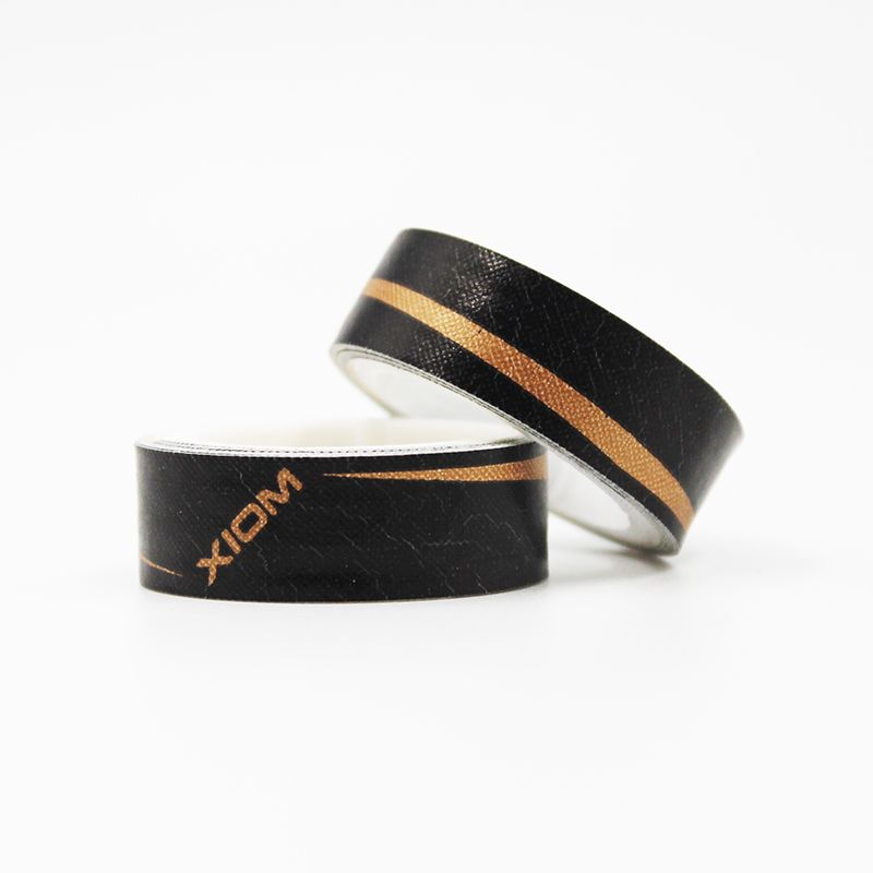 Торцевая лента XIOM 1m/12mm Plain, Black/Gold