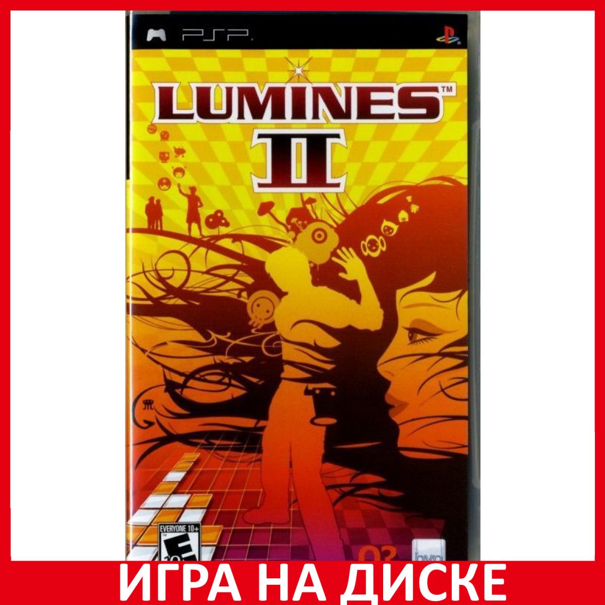 Игра Lumines 2 II (PlayStation Portable (PSP), Английская версия)