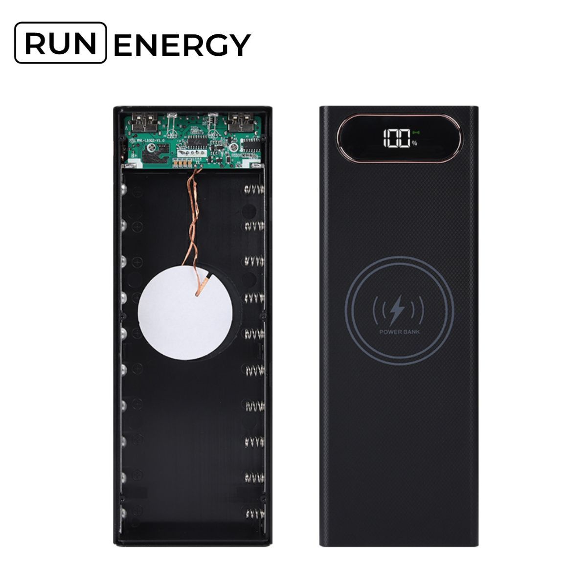 Корпус Run Energy для Power Bank 10W/5W 20 x 18650 (L20)