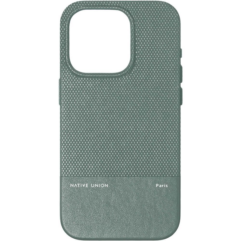 Чехол native Union re Classic после носки. Yes re Union (75517486762). 7170114 Slate Green 15x15.