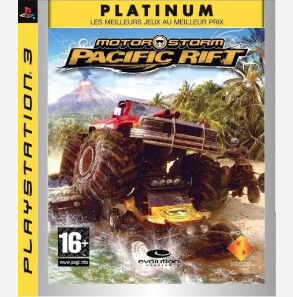 Игра Motor Storm Pacific Rift (PlayStation 3, Английская версия)