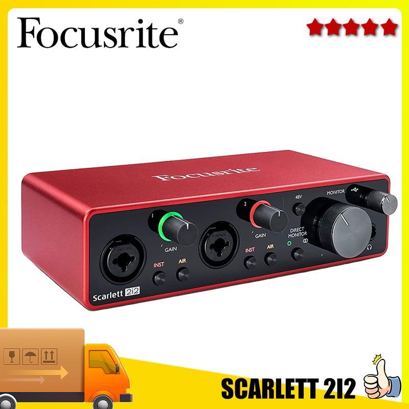 ВнешняязвуковаякартаFocusriteScarlett2i23rdGen