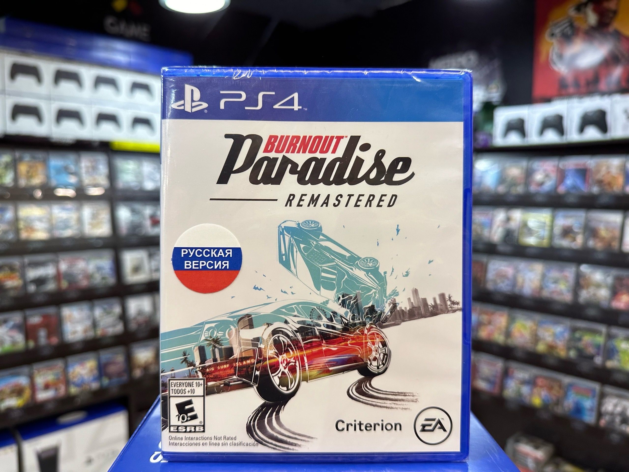 Игра Игра Burnout Paradise Remastered PS4// (PlayStation 4 купить по низкой  цене с доставкой в интернет-магазине OZON (685383575)