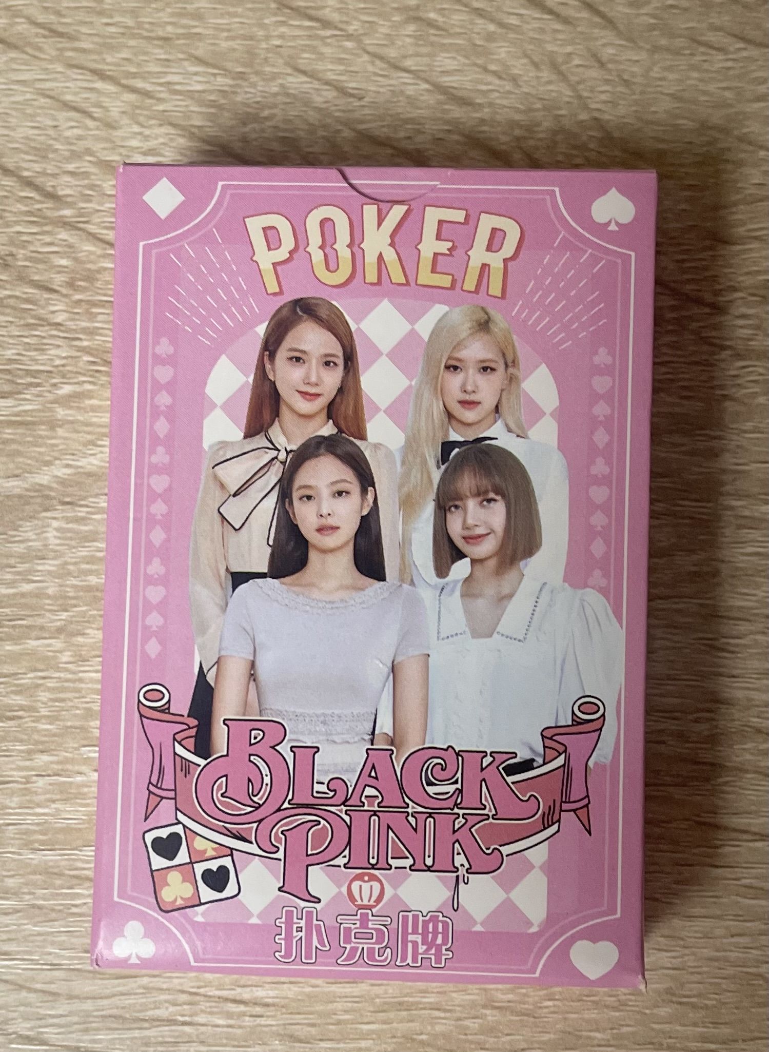 Игральные карты K-Pop Playing Card Black Pink Блек Пинк