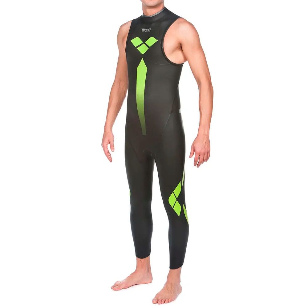 Мужские костюмы для водных видов спорта. Bionic триатлон. Skinny boy in Arena Wetsuit.