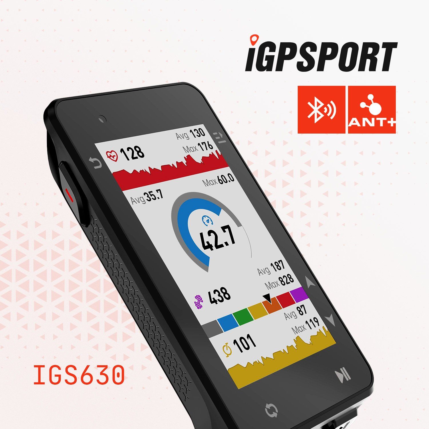 Велокомпьютер iGPSPORT iGS630