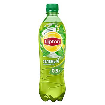 Холодный чай Lipton зеленый 0.5 л, Россия