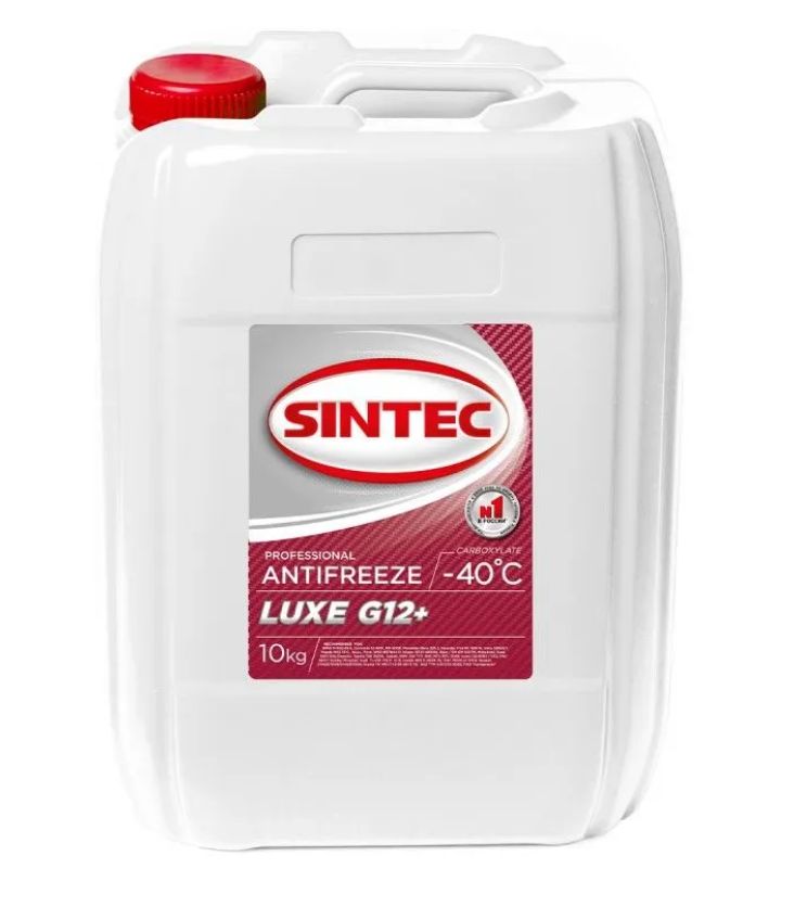 Антифриз Sintec LUXE G12+ (-40), 10 кг