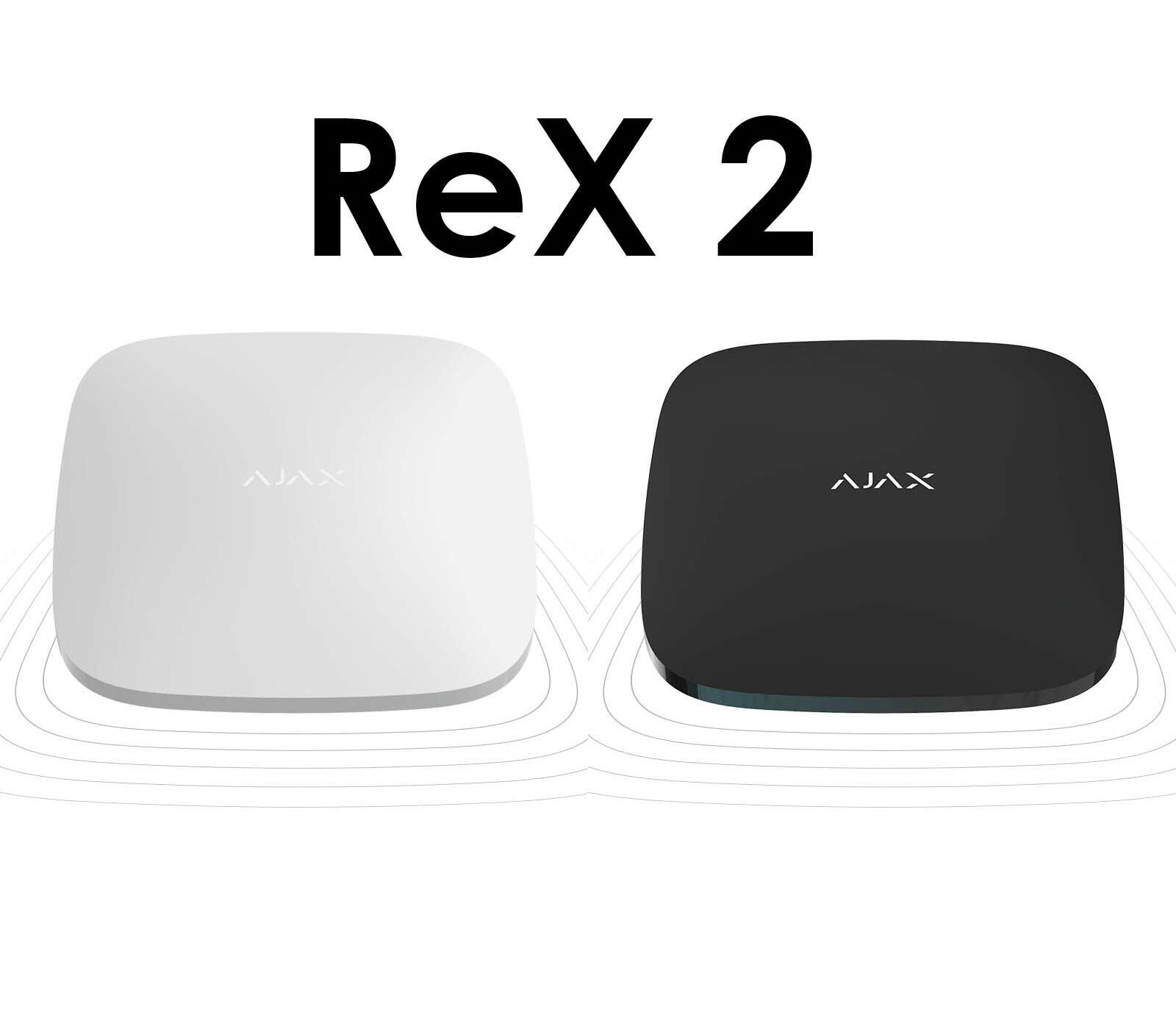 Ajax ReX2 White ретранслятор радиосигнала Аякс Рекс 2 белый охранная  сигнализация - купить с доставкой по выгодным ценам в интернет-магазине  OZON (1282917385)