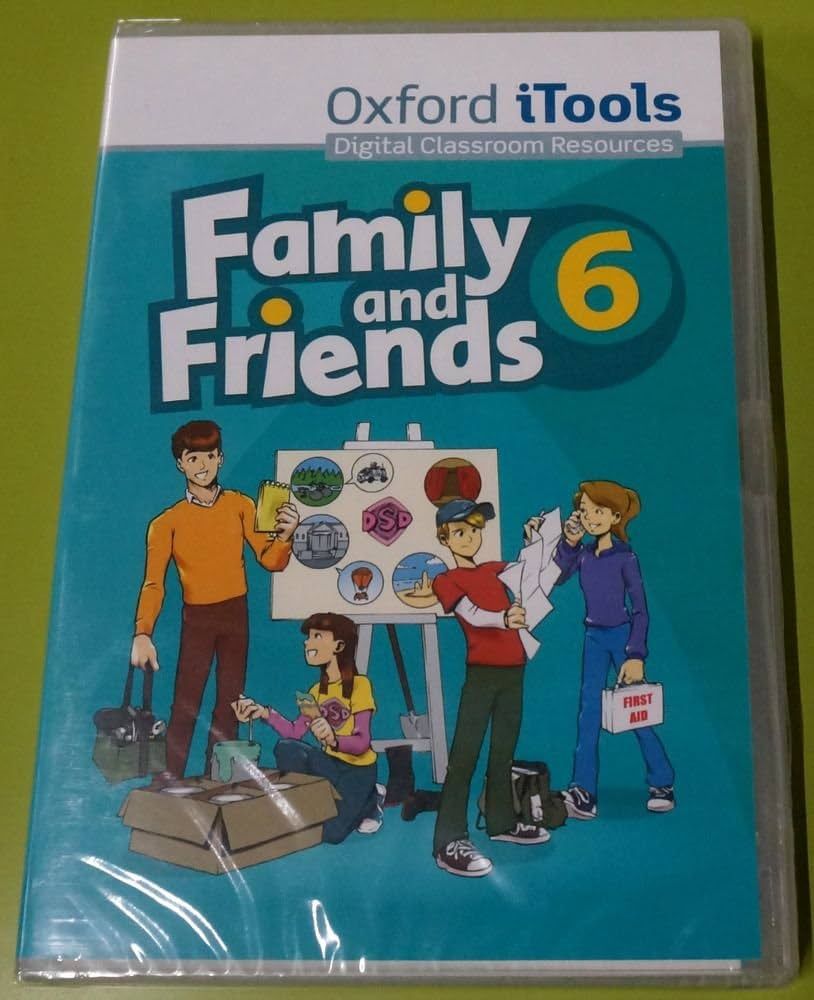 Интерактивный диск FAMILY AND FRIENDS 6 iTOOLS Digital Classroom Resources DVD-ROM