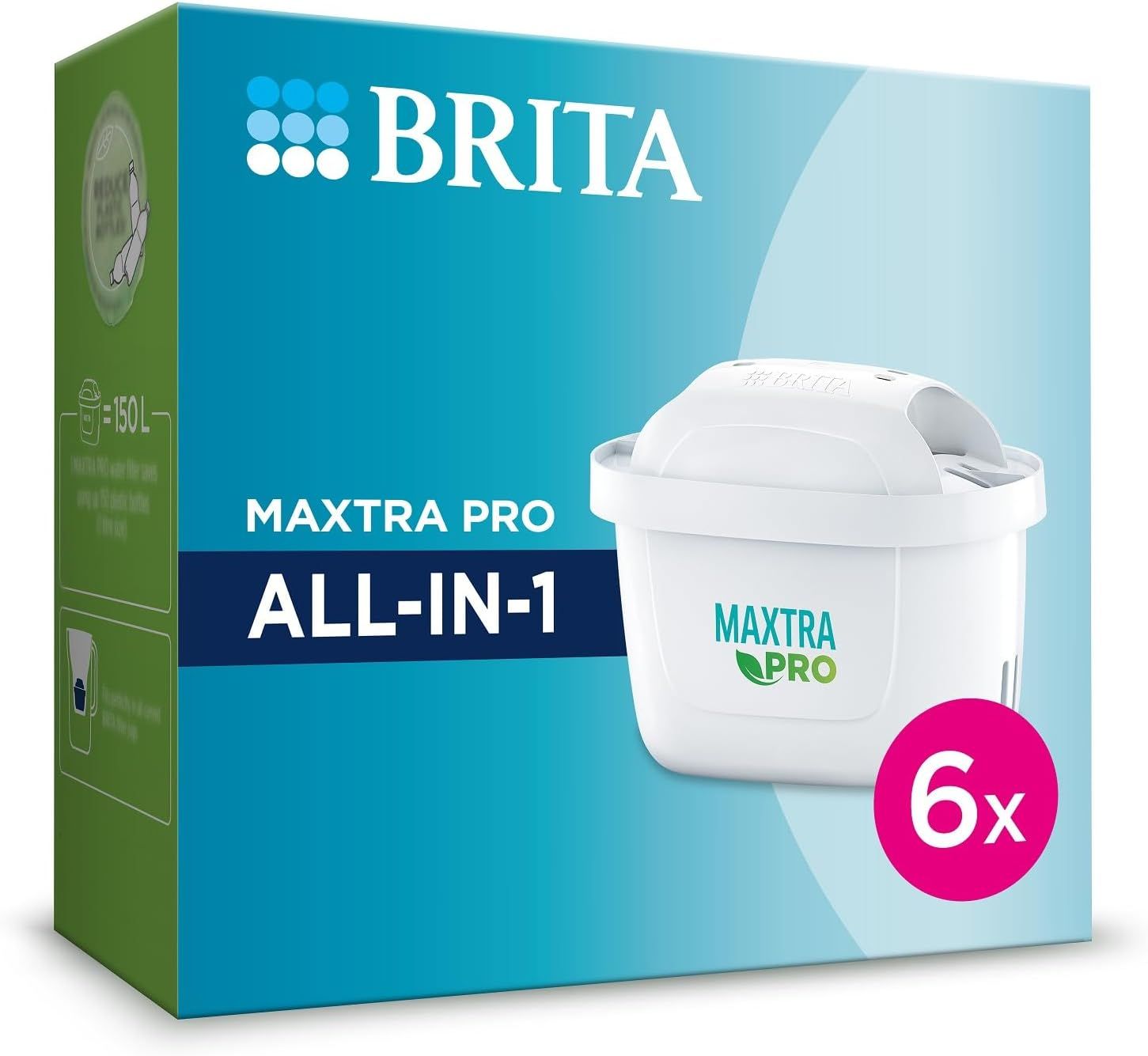 Сменный фильтр для воды BRITA MAXTRA PRO, 6 шт., белый