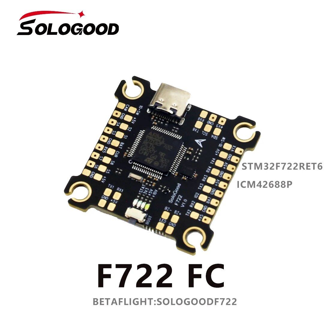 SoloGoodF722ICM4268PЧипуправленияполетомSTACKESC+FCдля-FPV-ts