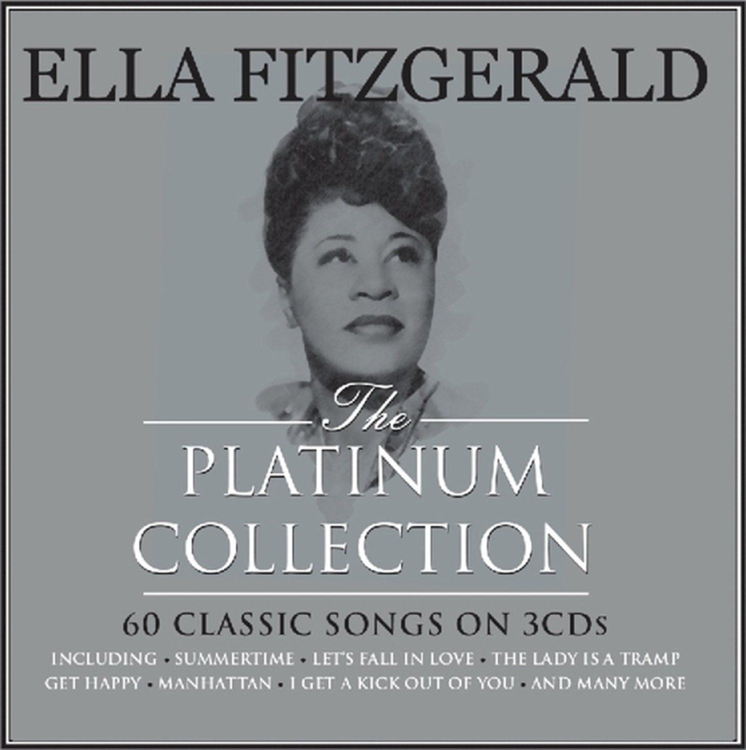 Компакт-диск Ella Fitzgerald Platinum Collection 60 Classic Songs (3CD) Элла Фицджеральд на тройном компакт-диске