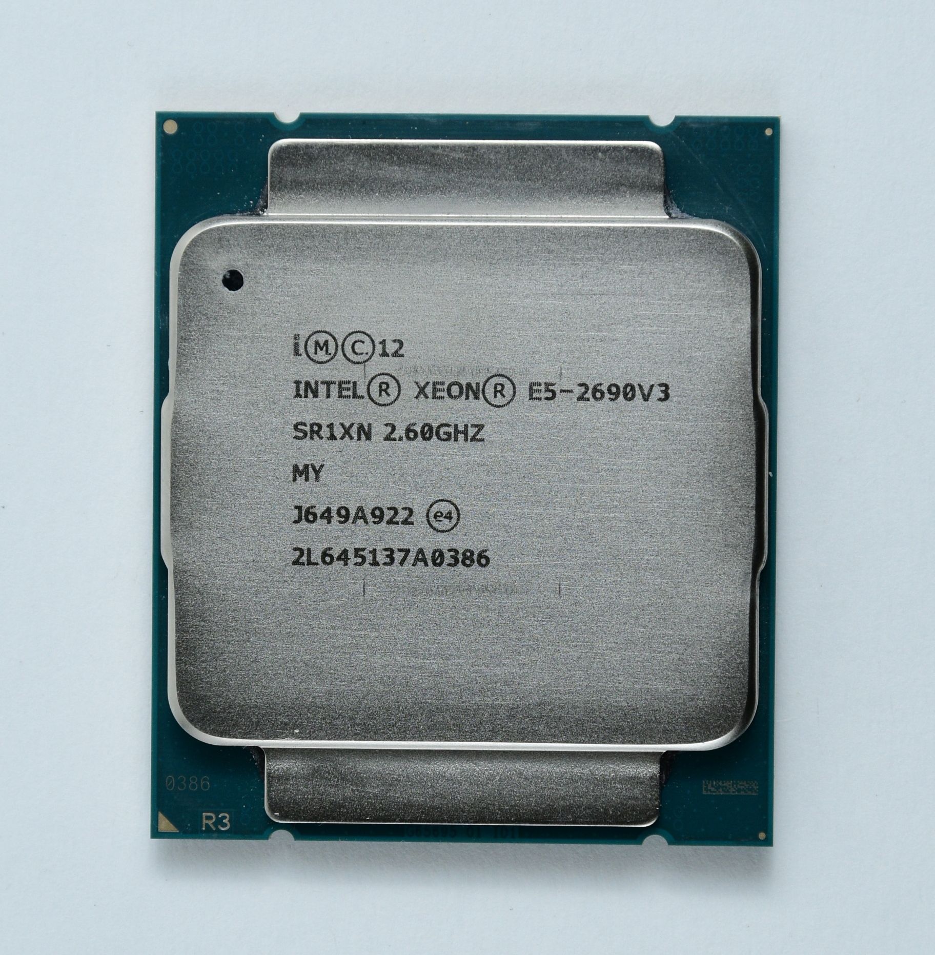 IntelСерверныйпроцессорXeonE5-2690v3LGA2011-3OEM(безкулера)