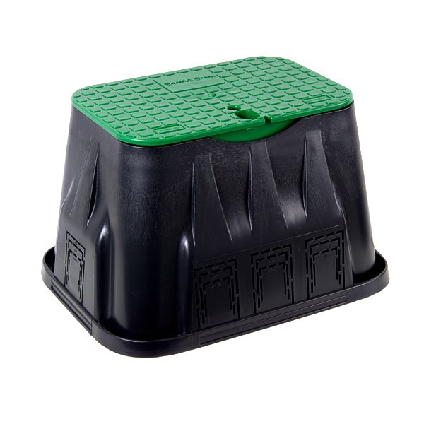 Vb box. Клапанный бокс для полива. Бокс клапанный одноместный Rain Bird vba02672 в Новосибирске. Клапанный бокс двухместный. Бокс с краном Rain Bird vba17186 3/4 BP