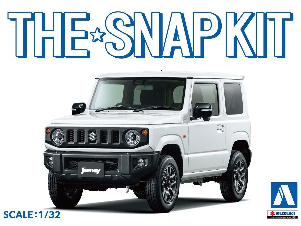 Сборная модель Suzuki Jimny (Pure White Pearl) - купить с доставкой по  выгодным ценам в интернет-магазине OZON (1313947419)