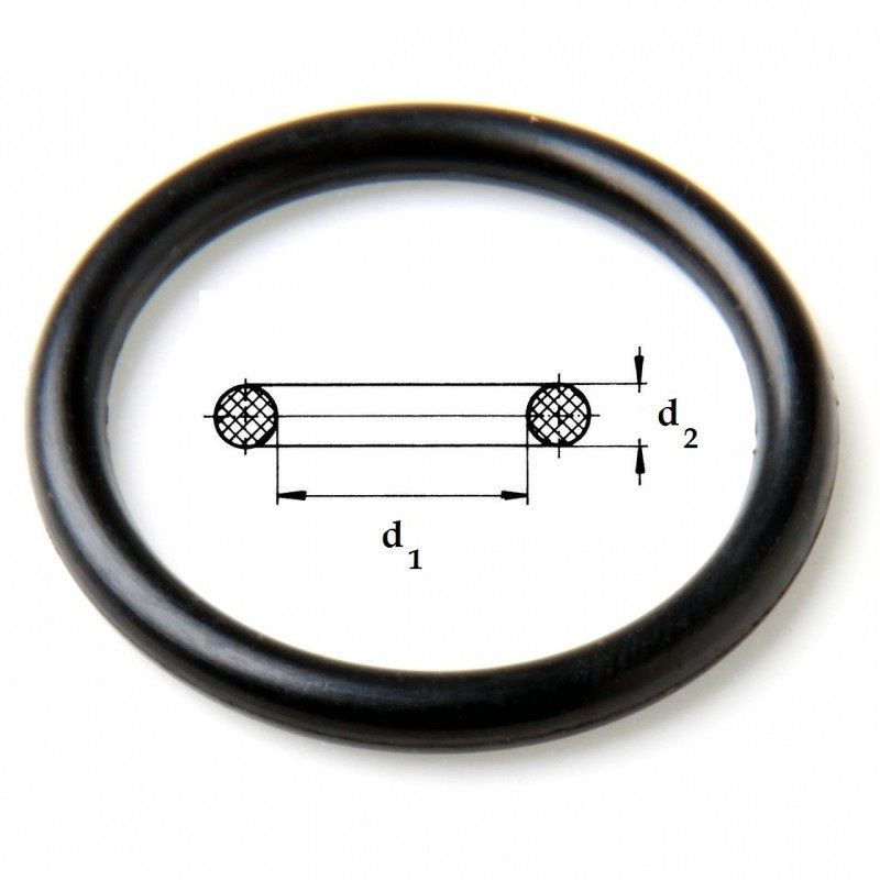 КольцоуплотнительноепербунановоеWURTH33х3,5ммх1шт,DIN3771