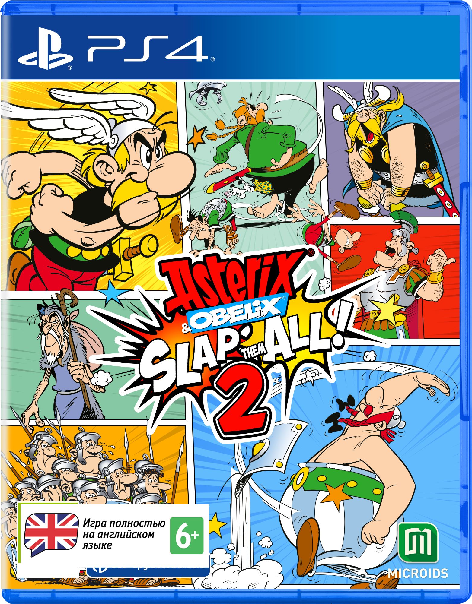 Игра Asterix & Obelix Slap Them All! 2 - Стандартное издание (PlayStation  4, PlayStation 5, Английская версия)