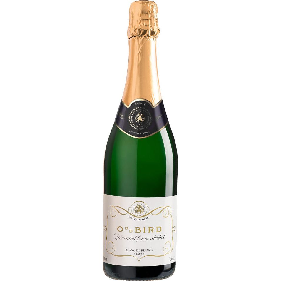 Вино безалкогольное ODDBIRD Blanc de Blancs 2020, 0.75